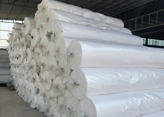 Polyester Filament Non Woven Geotextile Fabric Uv Resistance 0.9mm Thickness