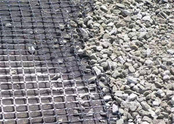 PP Plastic Biaxial Polypropylene Geogrid Fence Mining Reinforcement