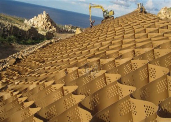 Reinforce Roadbed HDPE Height 300mm Geo Cell Mat