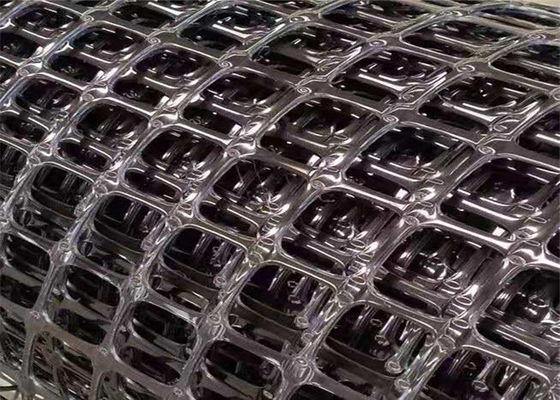 Composite Mesh Steel Biaxial Plastic Geogrid for Highway Road